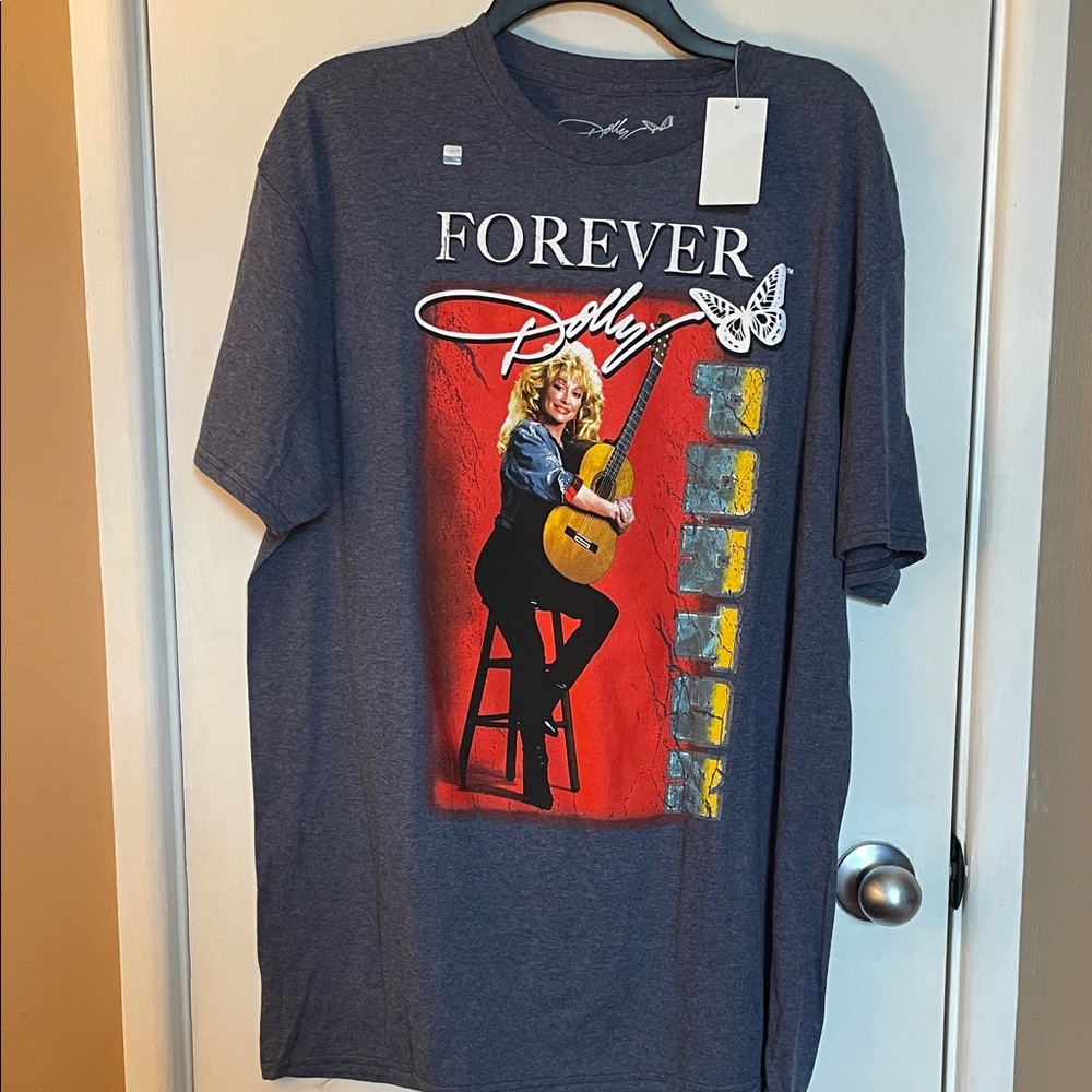Dollcake Blue Graphic T-Shirt